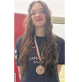 Mia Henneböhle holt Bronze mit Energieleistung