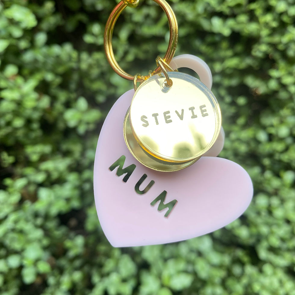 Thumbnail: Infinity Love Charm Keyring