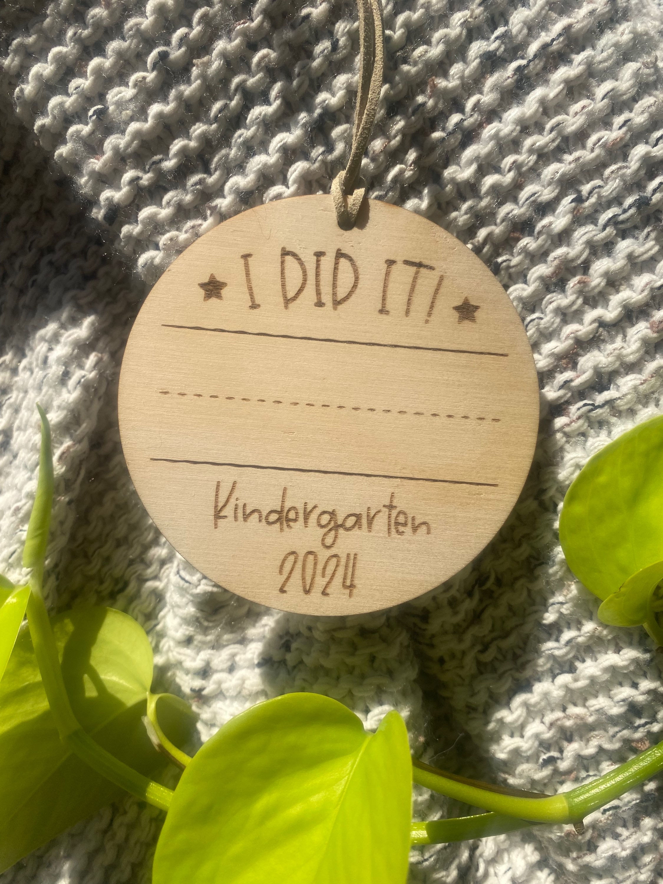 I DID IT - graduation ornament 