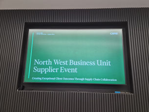 CBRE North West Business Unit Supplier Event