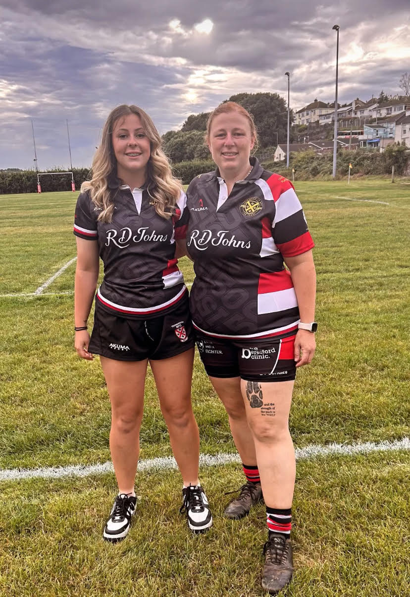 Glen has continued to Sponsor Jane McLellan at Teignmouth Rugby