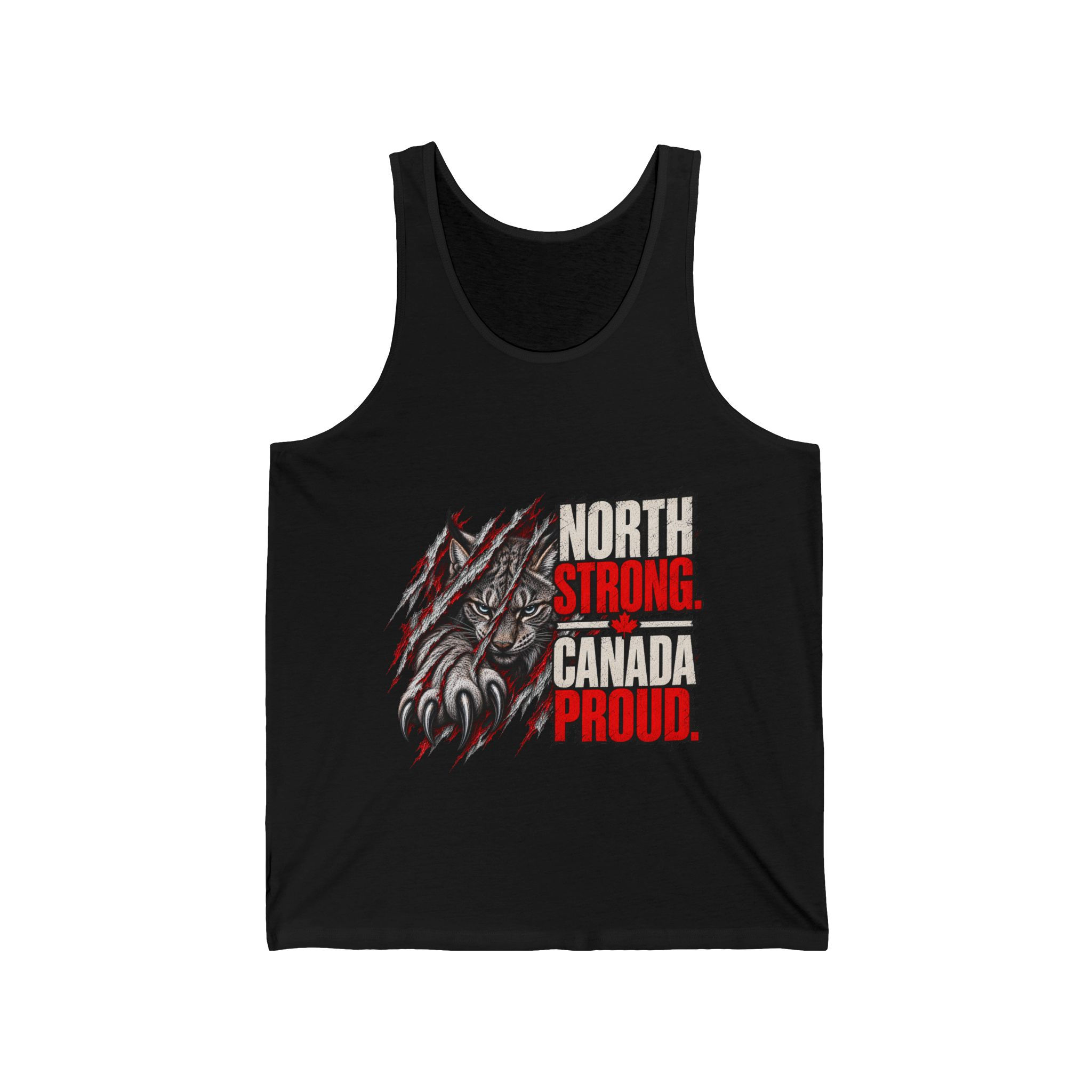 Canada Proud Tank Top — North Strong Graphic Muscle Tank