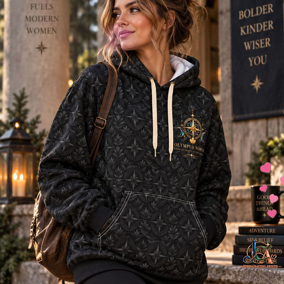 Thumbnail: Know Your Worth goddess illustration Hoodie | Empowerment pullover