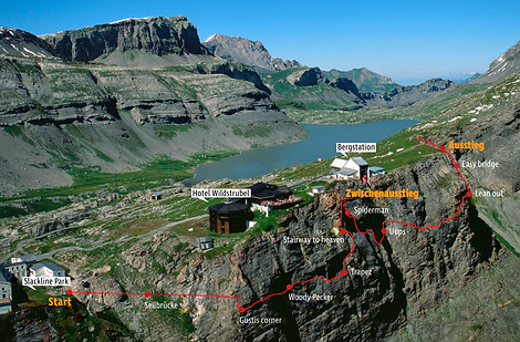 Via Ferrata Gemmi