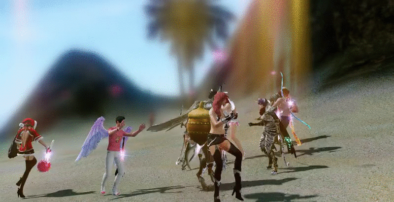 red dance party :O?