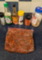 מרכיבים להכנת ביף ג׳רקי