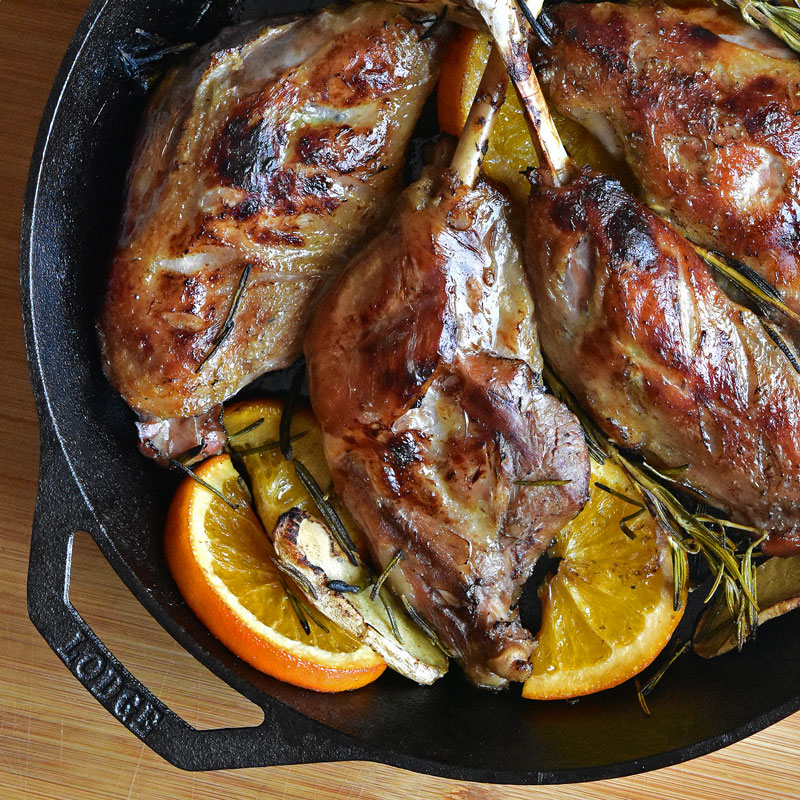 Sous Vide Goose Legs