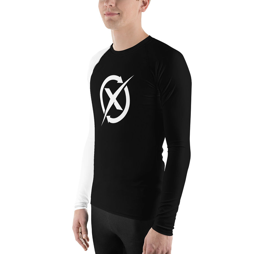 Thumbnail: AXTJJ Ranked Rash Guard - White