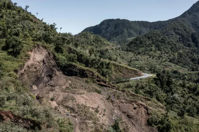 Comoros lost 80 percent of its natural forests between 1995 and 2014, its environment minister says (MARCO LONGARI) MARCO LONGARI/AFP/AFP