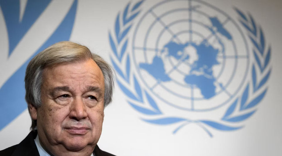 O chefe da ONU, Antonio Guterres (Foto: Fabrice COFFRINI/AFP)