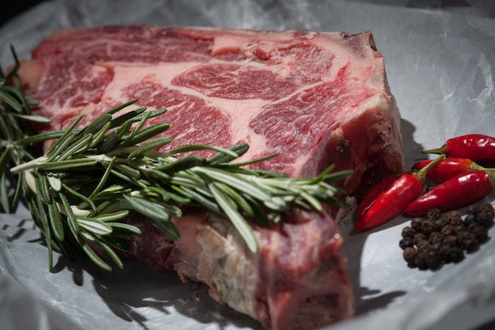 Raw meat