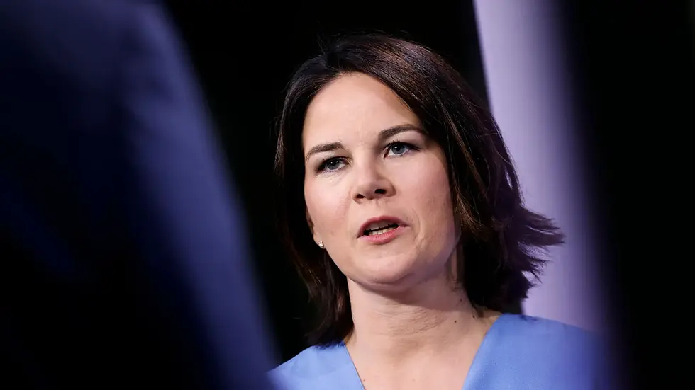 Annalena Baerbock Mitte Juni in Berlin © Axel Schmidt/AFP/Getty Images