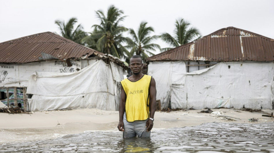 S.Leone islanders despair as rising ocean threatens survival / Photo: © AFP
