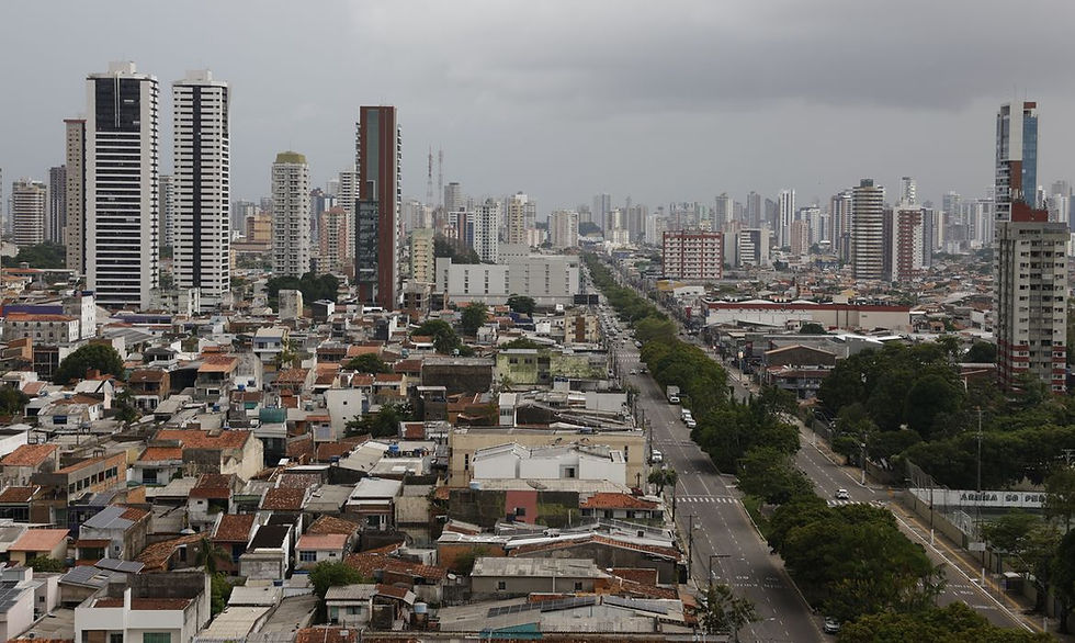 Aerial photo of the city of Belém. Photo by Fernando Frazão