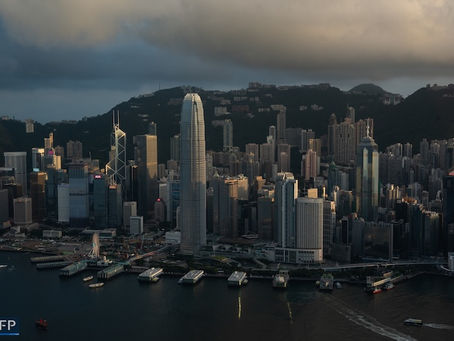 A general view of Hong Kong Island, on July 6, 2023. File photo: Kyle Lam/HKFP.