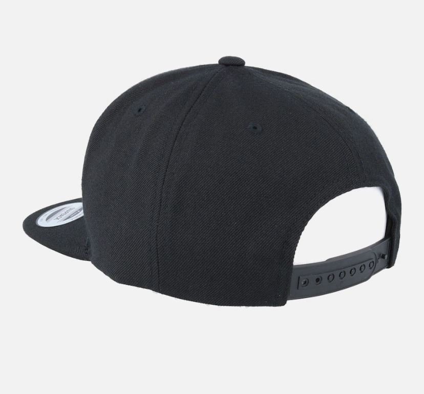 Thumbnail: Kids Snapback Cap - Black