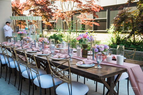 Bridgerton-Inspired Bridal Brunch | Seattle, Washington
