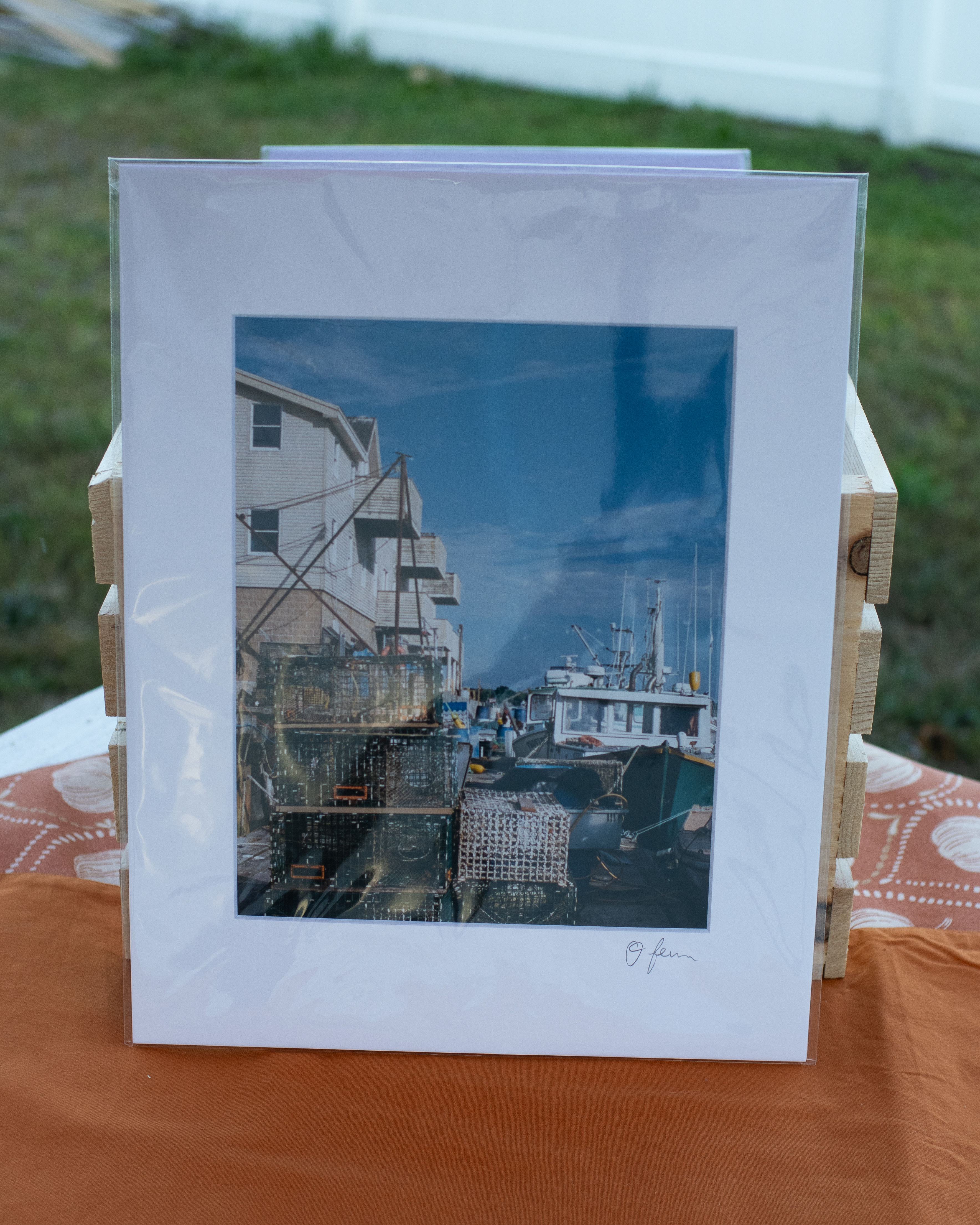 Old Port matted print