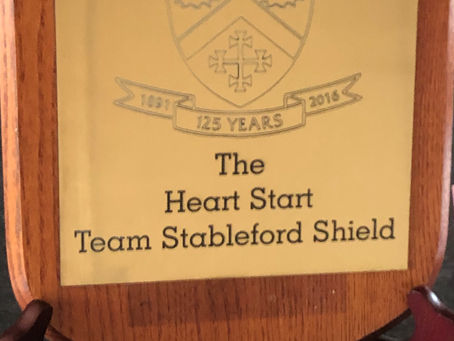 The Heartstart Team Stableford Shield