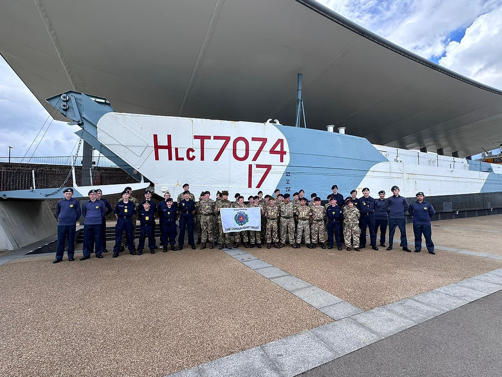 Volunteer Cadet Corps attend Southsea D-Day Museum