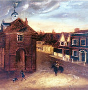 Bishop’s Waltham Market House in the 1840s