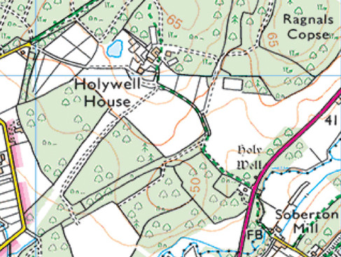 OS Map of Holywell