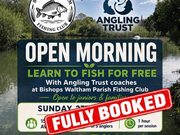 Learn to Fish for FREE 27/09/2026