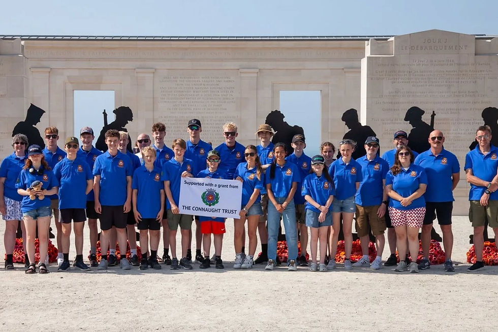 Normandy Battlefields Trip for 2403 Aldermaston Air Cadets