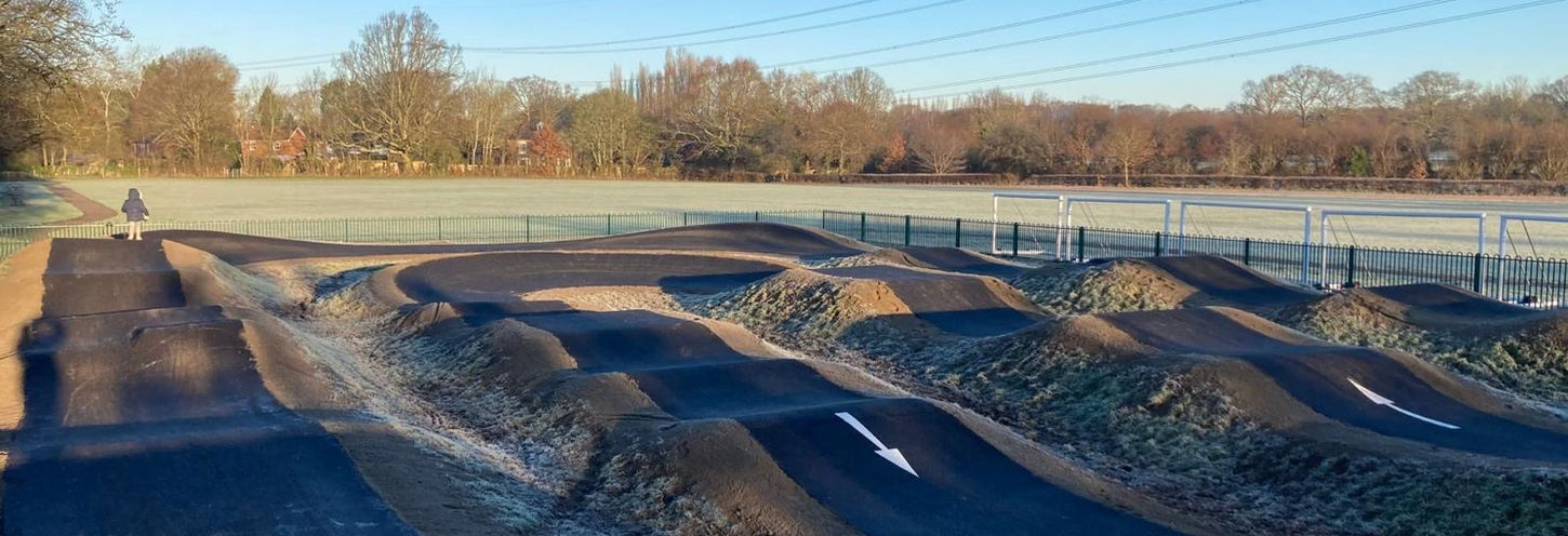 Bike park in Swanmore