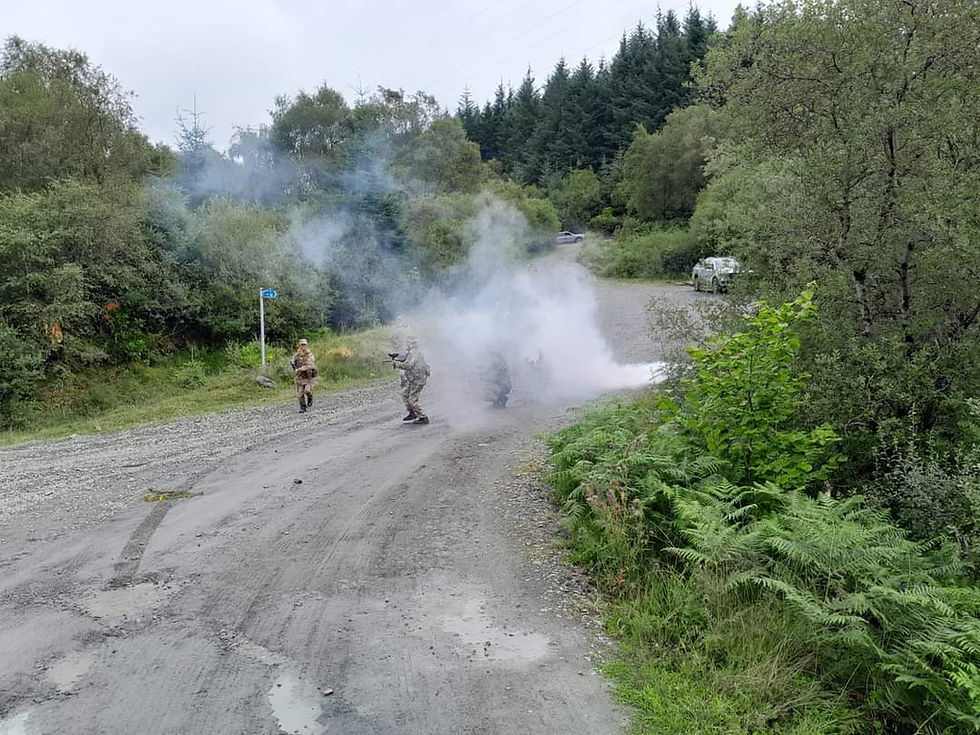 Smoke Generator Enhances Training for HIOW ACF Cadets