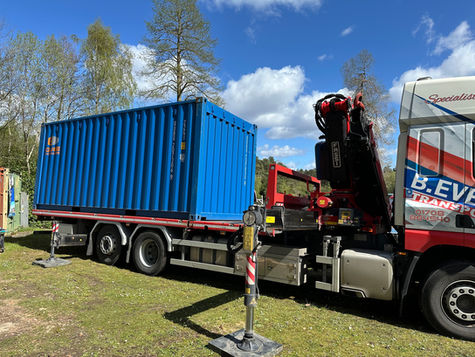 Hampshire & Isle of Wight Wing RAFAC Receive Storage Container for AT Equipment