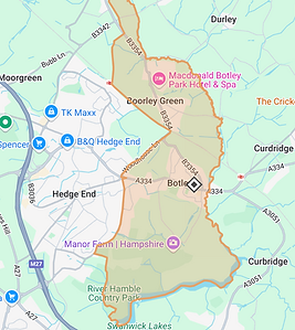 Botley Parish map
