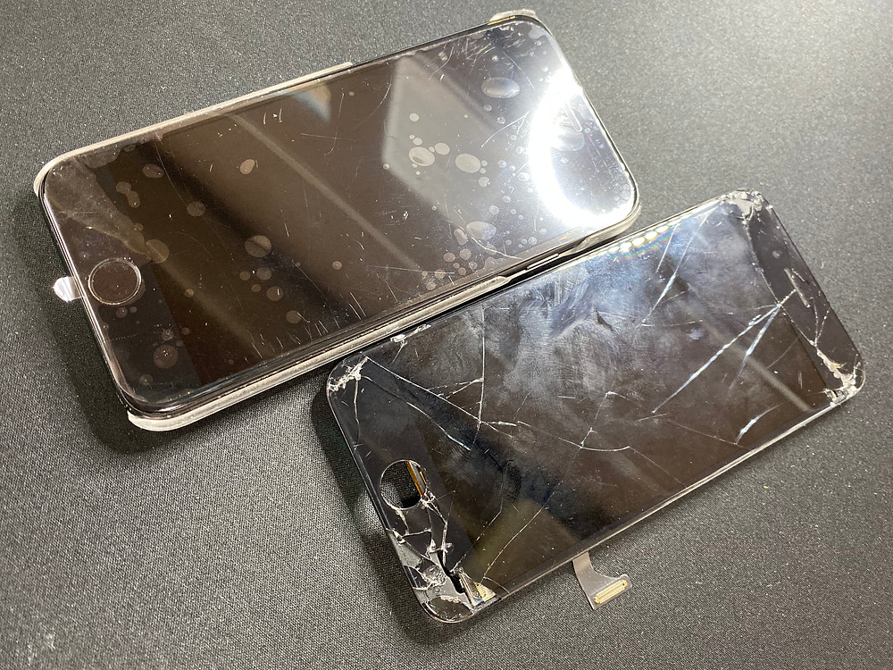 iPhoneのパネル交換とコーティング♪《Switch 修理 パソコン 修理 高岡》