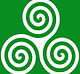 "dark arts", dark, arts, art, potter, celtic, spirals, triple, petroglyph, rock, art