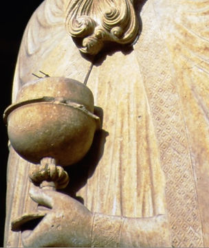 holy, grail, melchizedek, chartres, knights, templar, sculpture