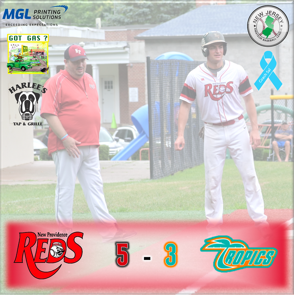 Reds Sweep Tropics