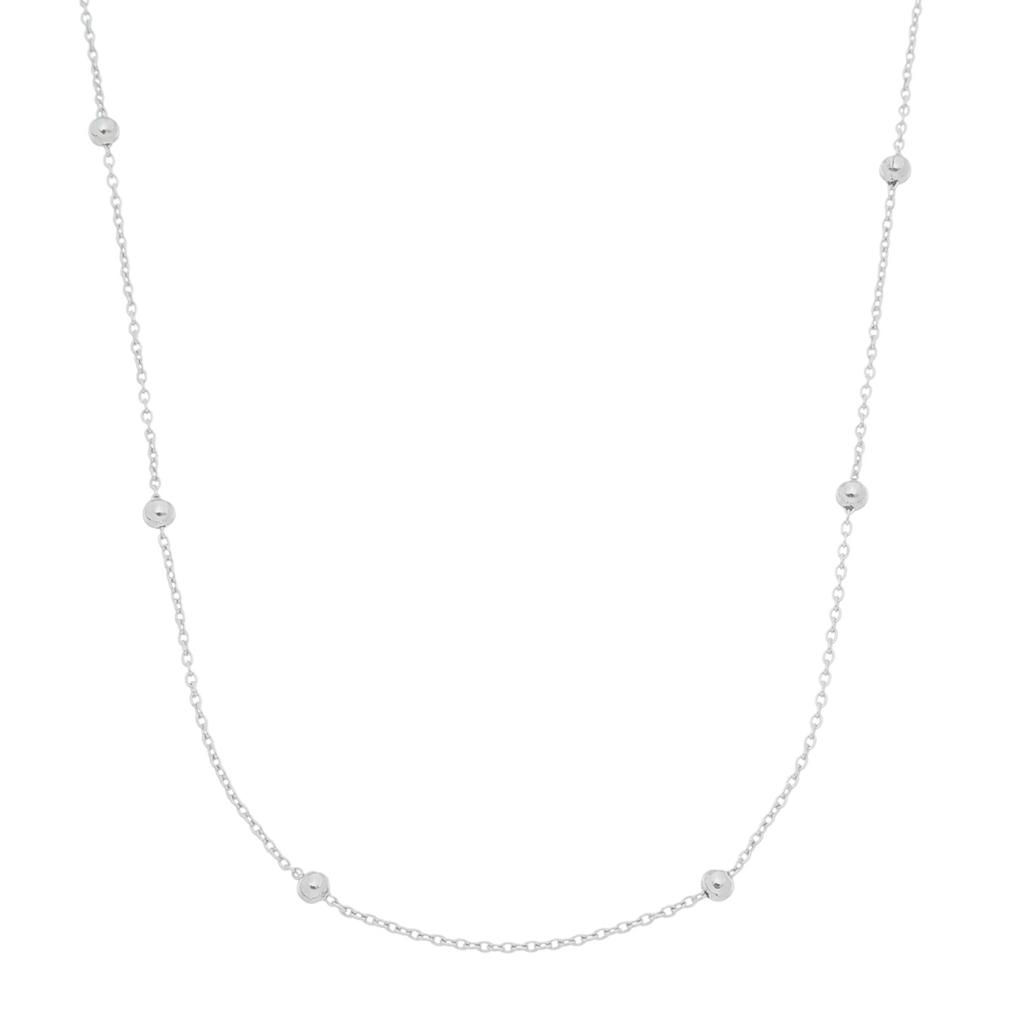 CORRENTE LISA COM BOLINHAS