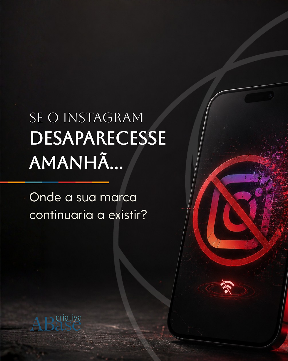 Quando toda a comunicação de uma marca depende de um único canal, parte importante da sua presença fica submetida a decisões que não estão sob seu controle.