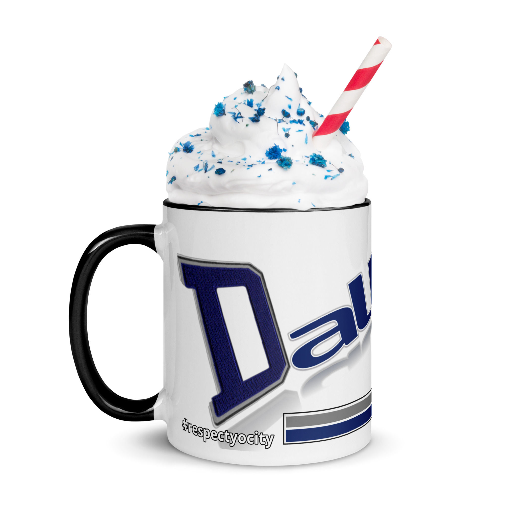 #buckingyeah Mug with Color Inside