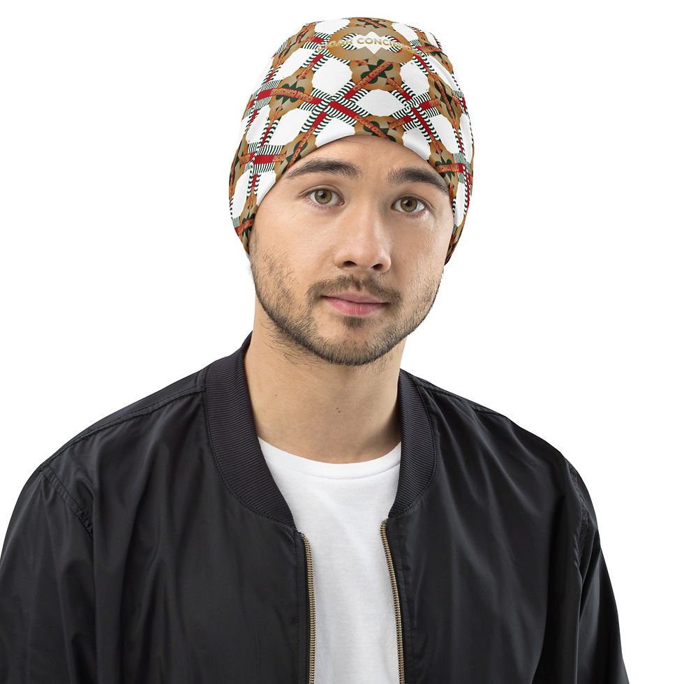 #CCGUCI All-Over Print Beanie CCX