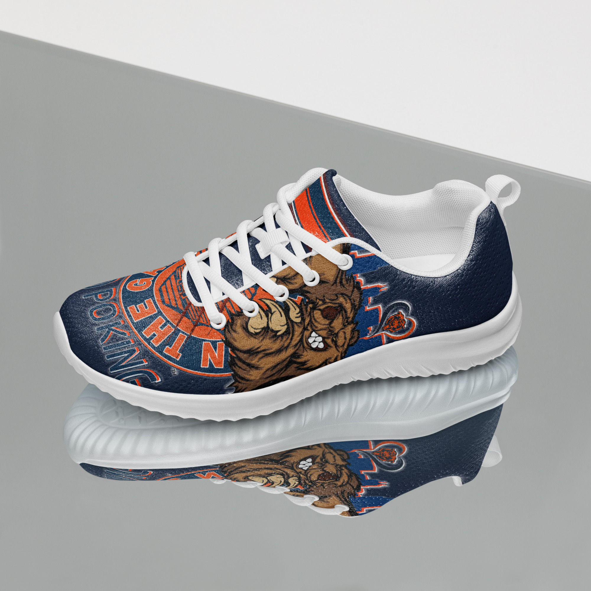 #nopoking Women’s athletic shoes Navy Blue