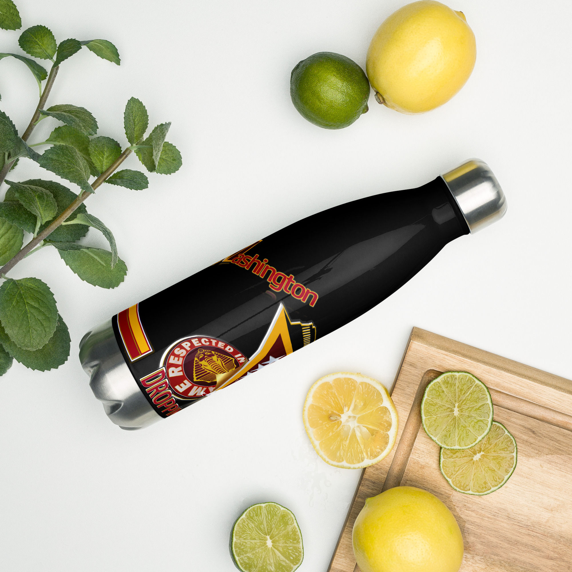 #droppintheboom Stainless Steel Water Bottle