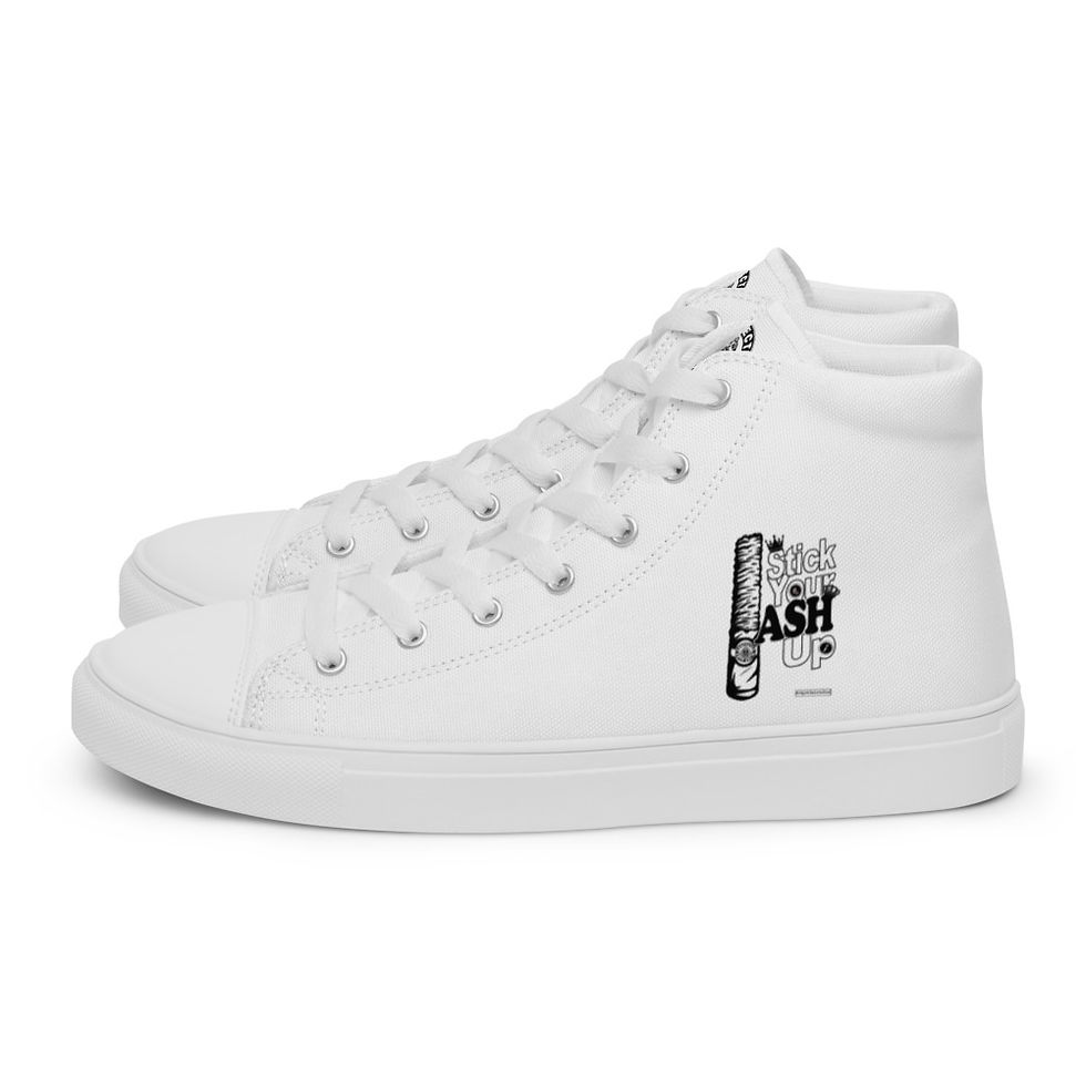 RITGLLC Custom SYAU Men’s high top canvas shoes