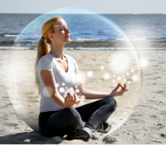 Proctective Bubble. groundedpsychic.com Laura Zibalese