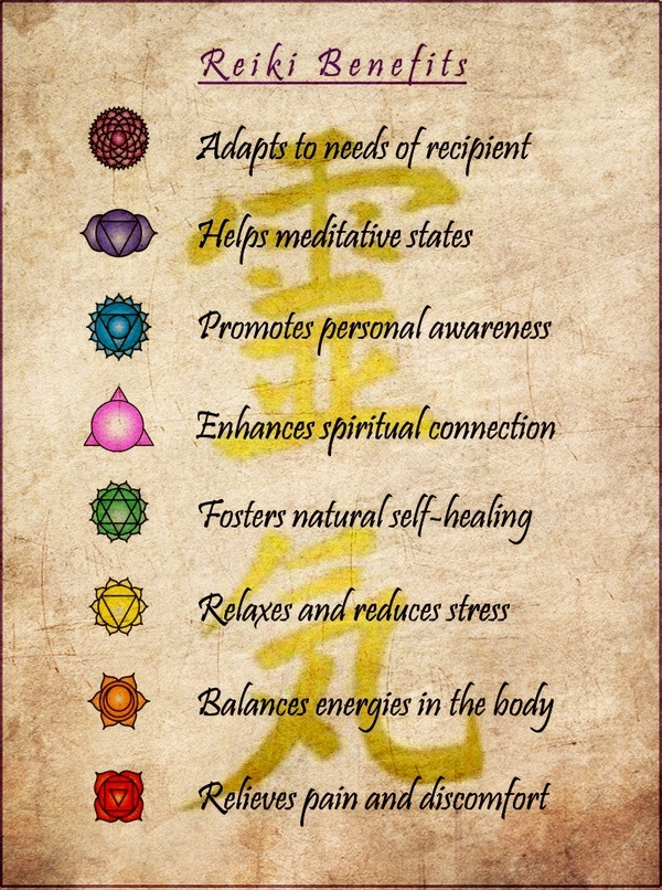 Benifits of Reiki