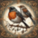 Among Bird Omens, Robins are the most intense symbols of Good Luck and happy outcomes!