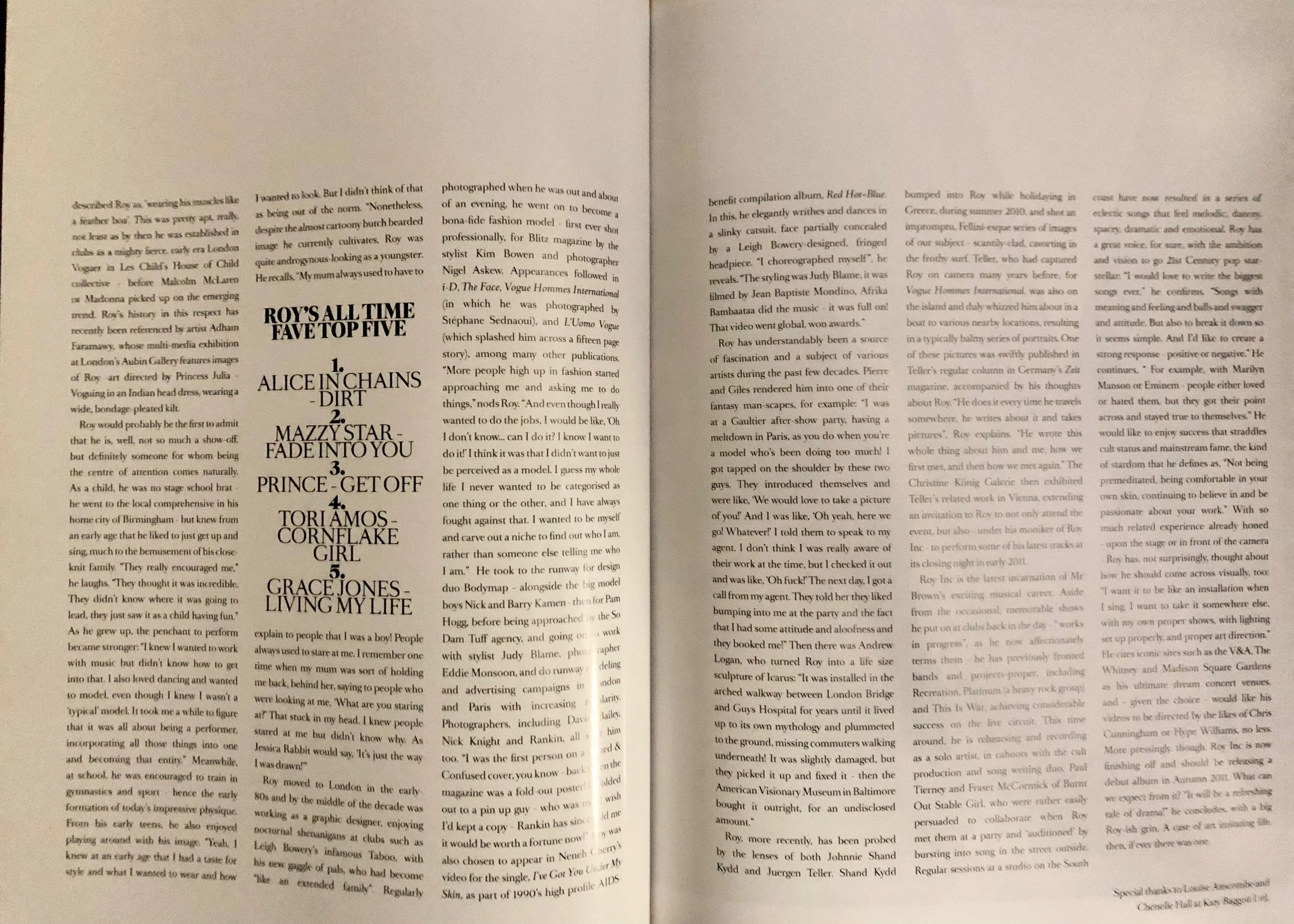 A PONYSTEP Magazine feature on ROY INC.