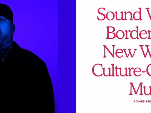 A graphic from the Cent Magazine Sound Without Borders.