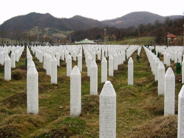 The Srebrenica Memorial.