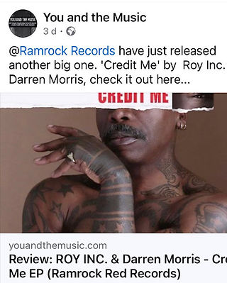 CREDIT ME: You And The Music information on this release.